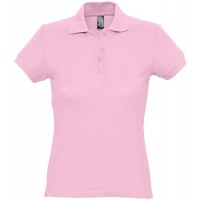 POLO PIQUÉ M/M 4 BOT PASSION ROSA